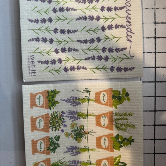 Wet-It! Swedish Treasures Dishcloth & Cleaning Cloth -Set of 2 - Picture 1 of 4